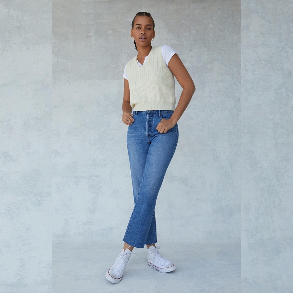 PacSun Eco High Waisted Straight Leg Jeans